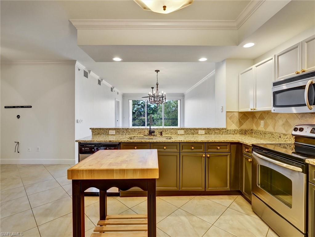 Granite Countertop and Stainless Steel Appliances