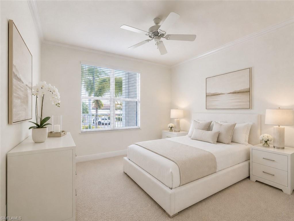 Second Bedroom Virtually Staged and Carpet Changed