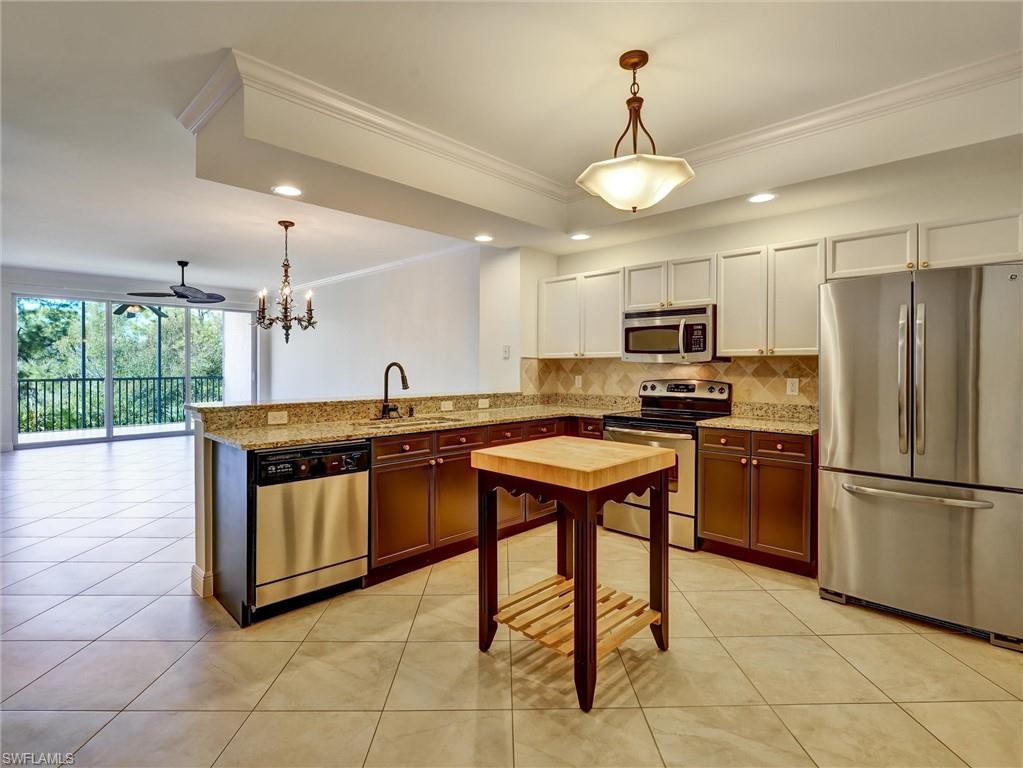 Granite Countertop and Stainless Steel Appliances