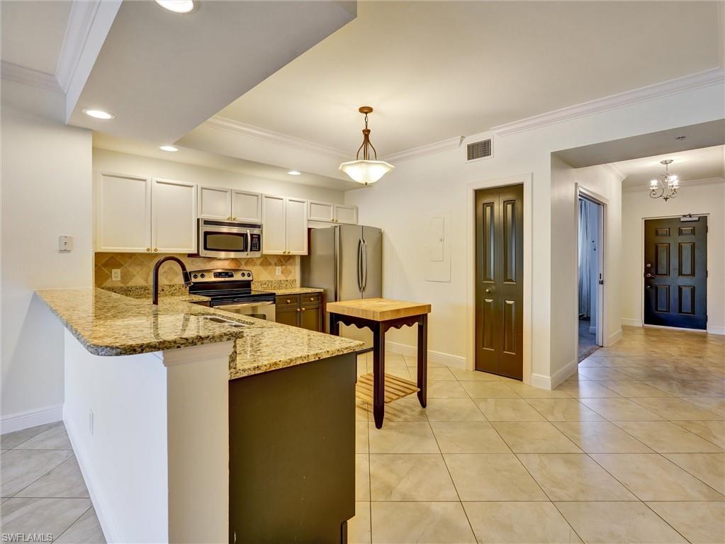 Granite Countertop and Stainless Steel Appliances