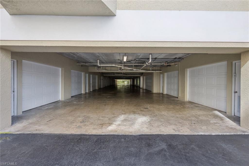 View of garage access