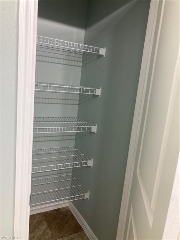 Linen closet in Primary Bath
