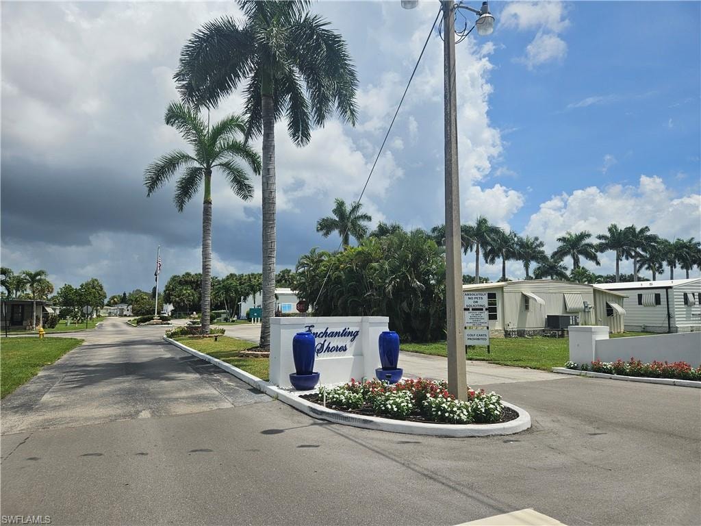 View of asphalt road