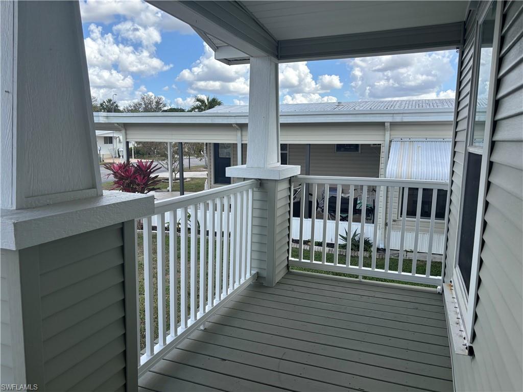 View of porch