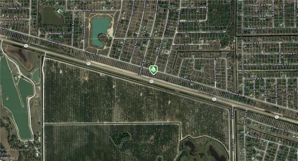 Aerial overview of property's location