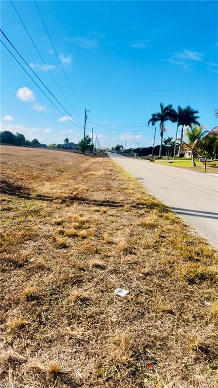 View of asphalt road