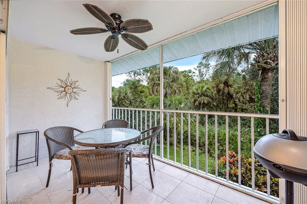 Screened Lanai with electric grill