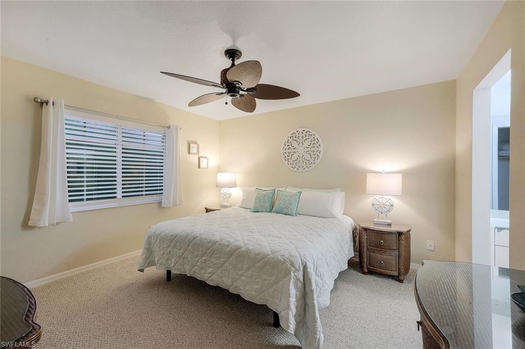 Master Bedroom with king bed and mobile frame