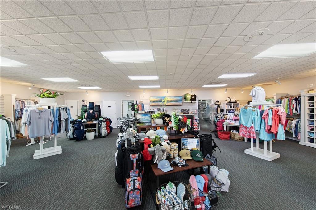 Golf shop