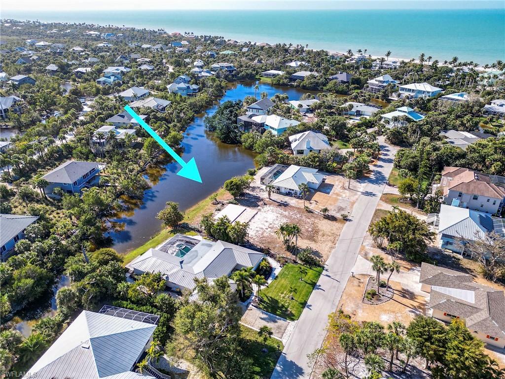 Aerial view of lot. You can hear the surf.