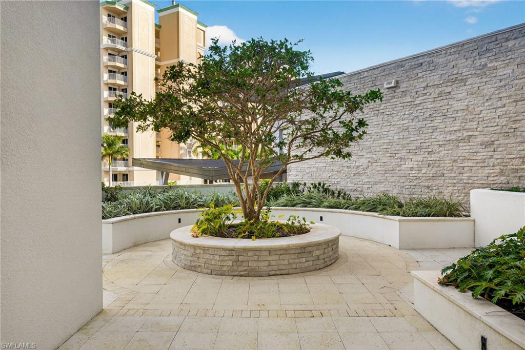 Residence 205 has its own private terrace