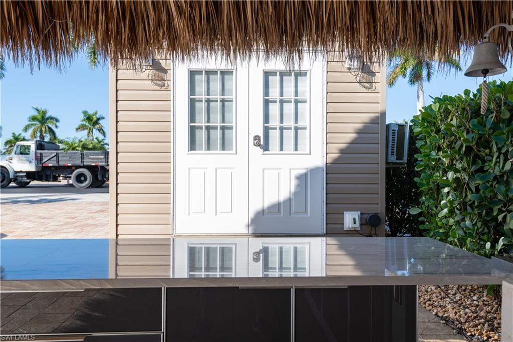 Doorway to property
