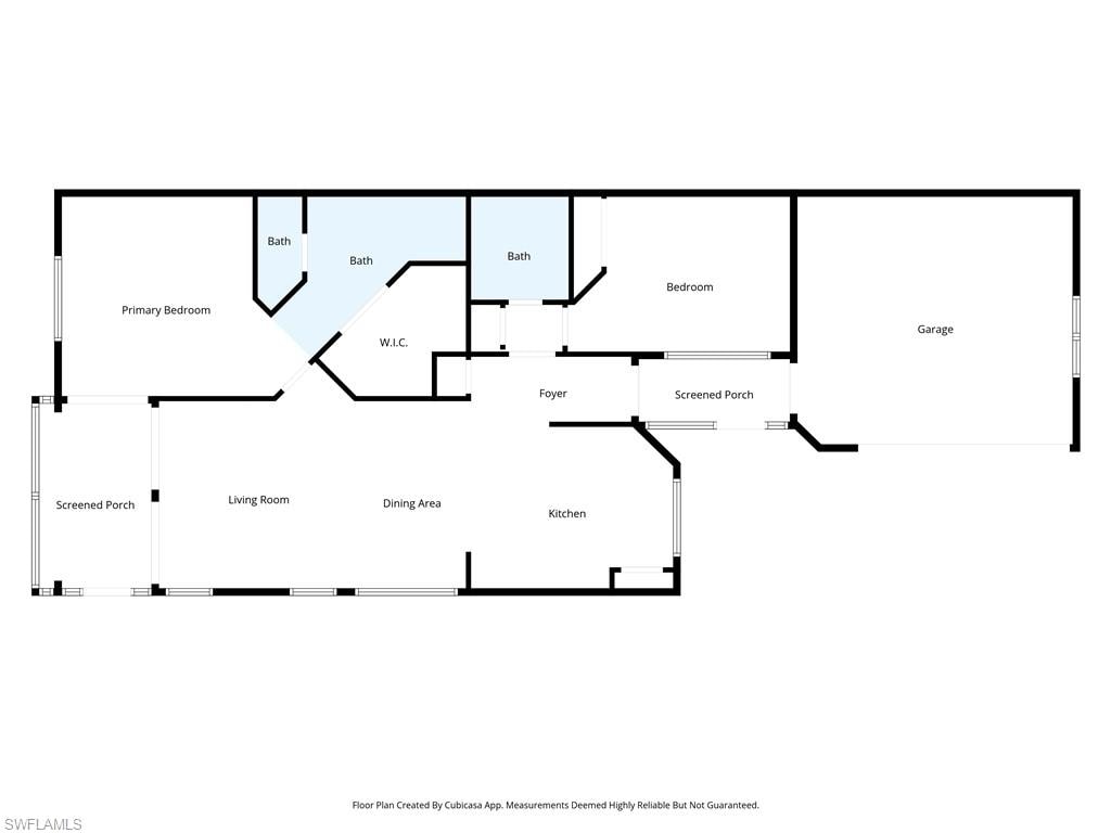 View of room layout