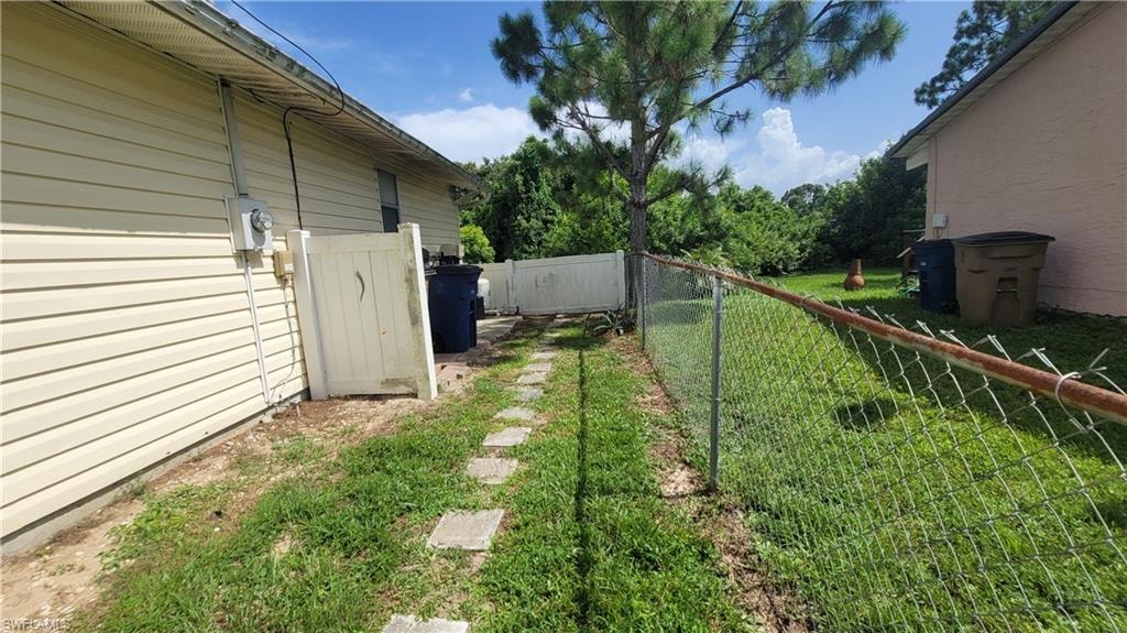 View of yard