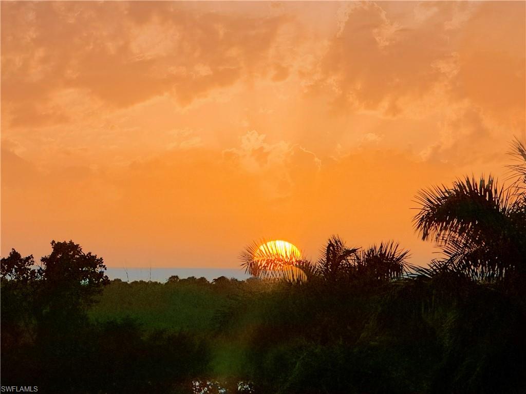 View of nature at dusk