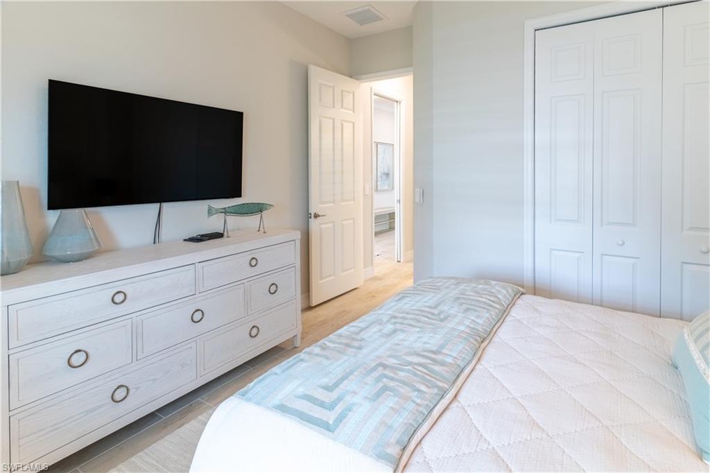 Bedroom with a closet