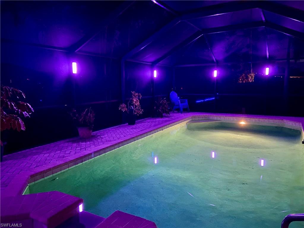 Color changing pool lights