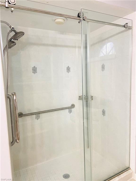 modern shower barn door