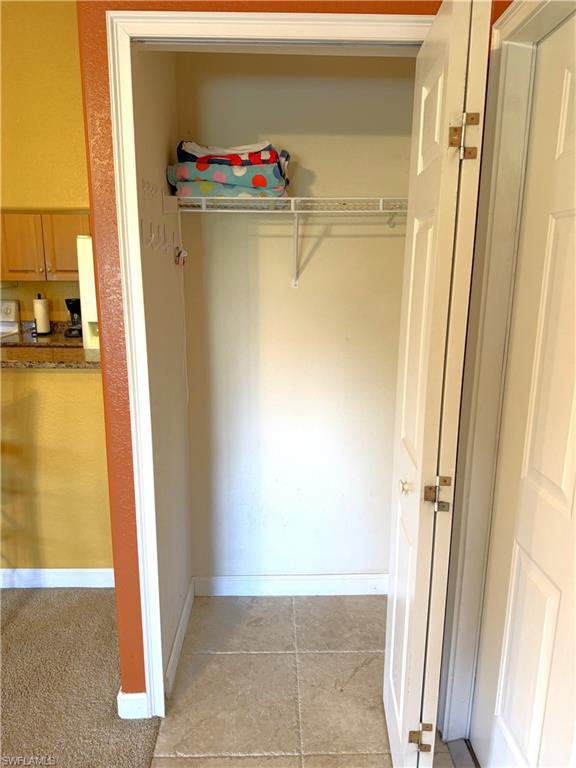Coat closet by the front door