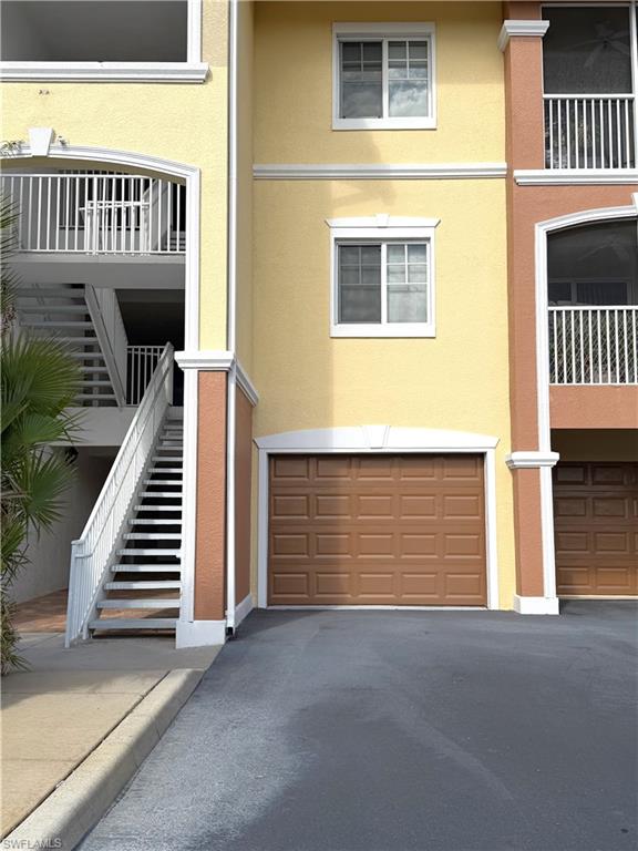 1-Car Garage with separate covered entrance