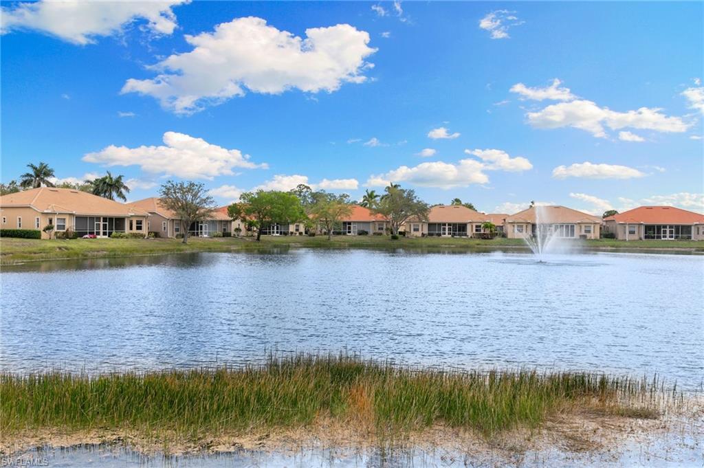 Water view with nearby suburban area