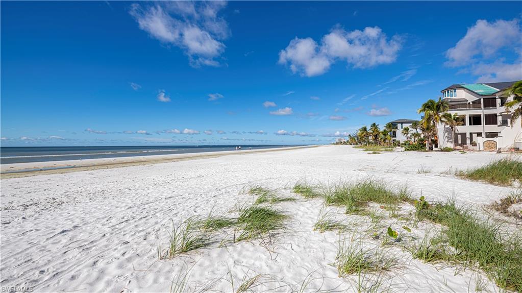 Water view featuring nearby beach