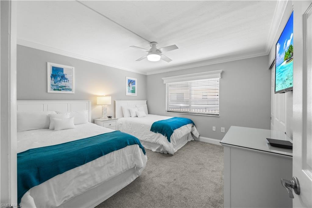2nd bedroom with two queen beds.