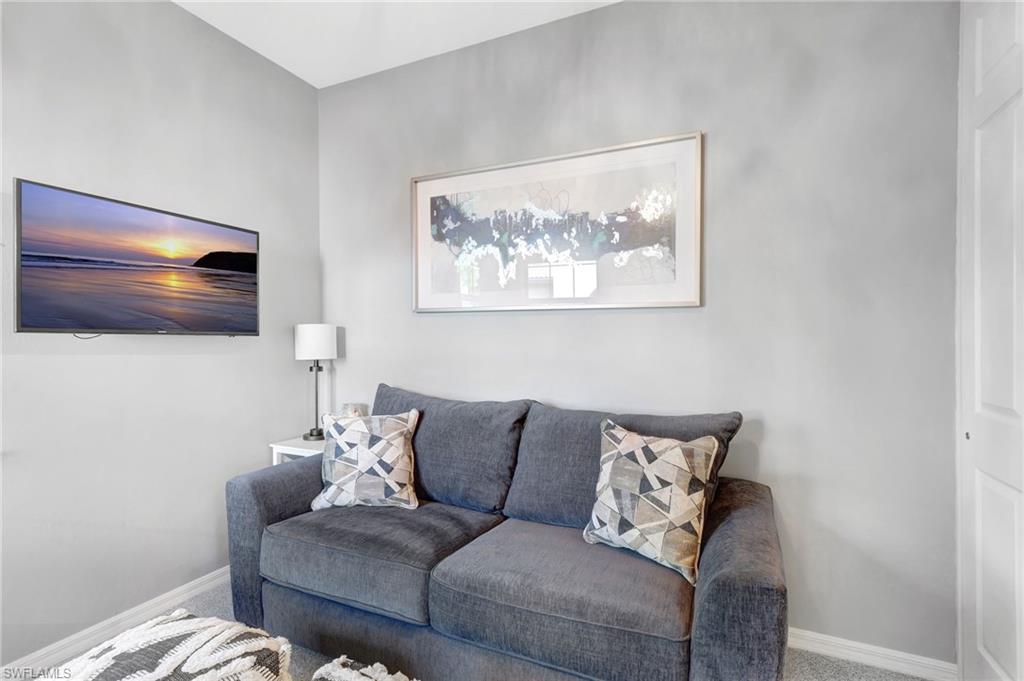 Bedroom with sleeper sofa