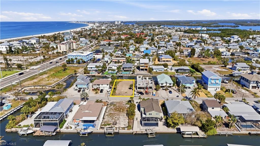 Aerial view of a nearby body of water - Virtually Edited Image