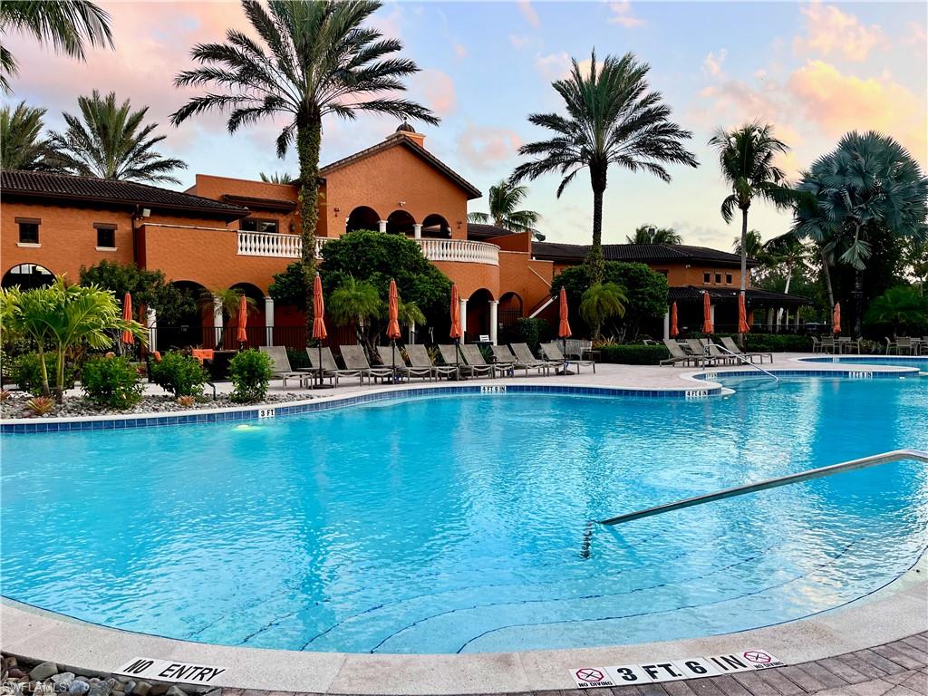 Outdoor restaurant at the pool area.
