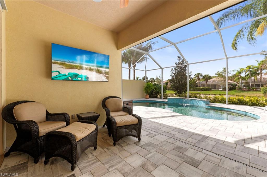 28100 Cetation Way Bonita Springs fL 34135 - Lanai with power shutters