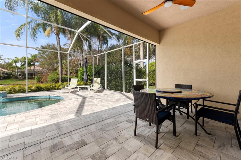 28100 Cetation Way Bonita Springs fL 34135 - Lanai dining area