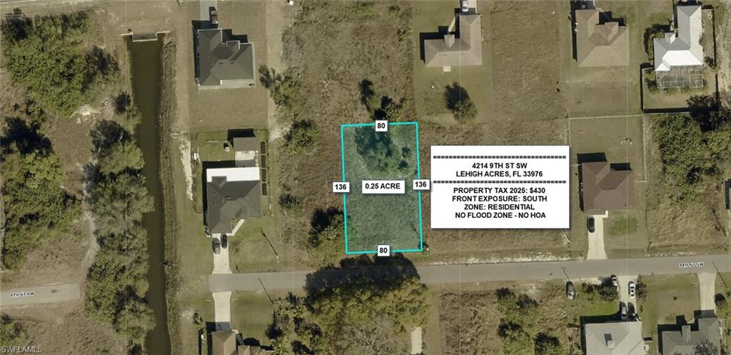 Map / location featuring property boundaries highlighted