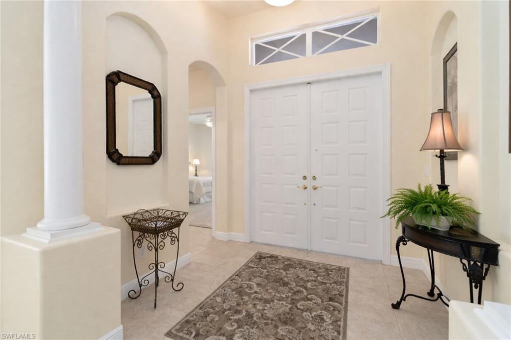 Welcoming foyer