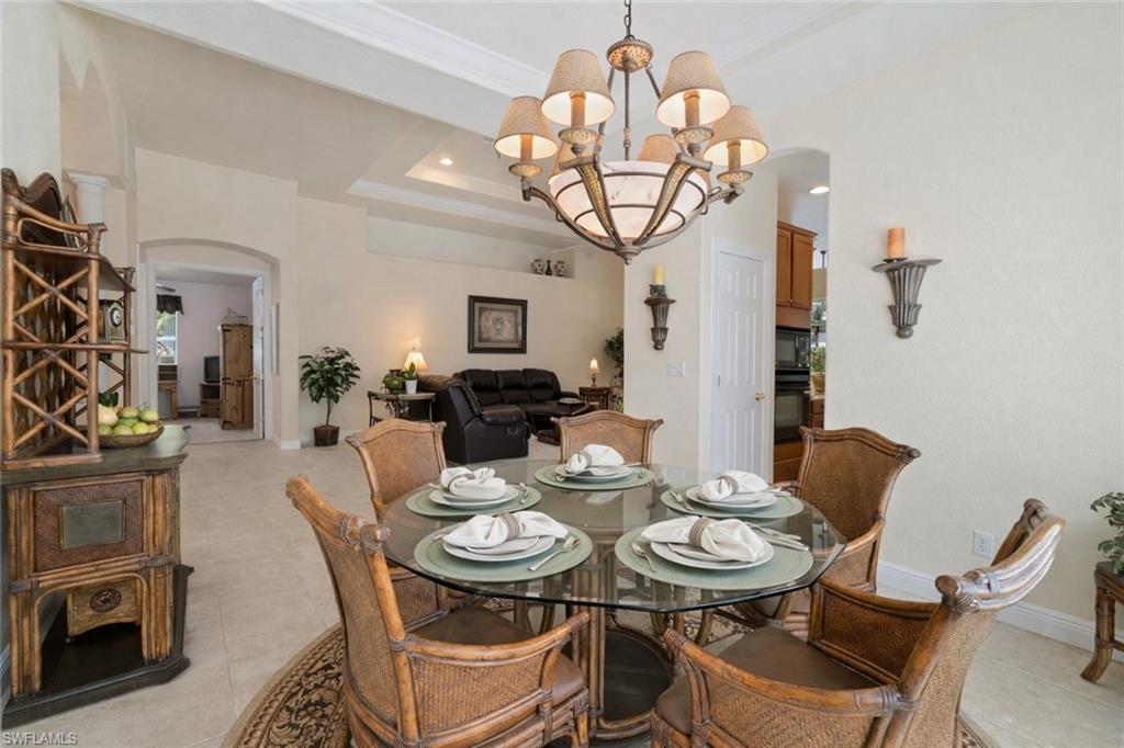 Formal dining open to the great room