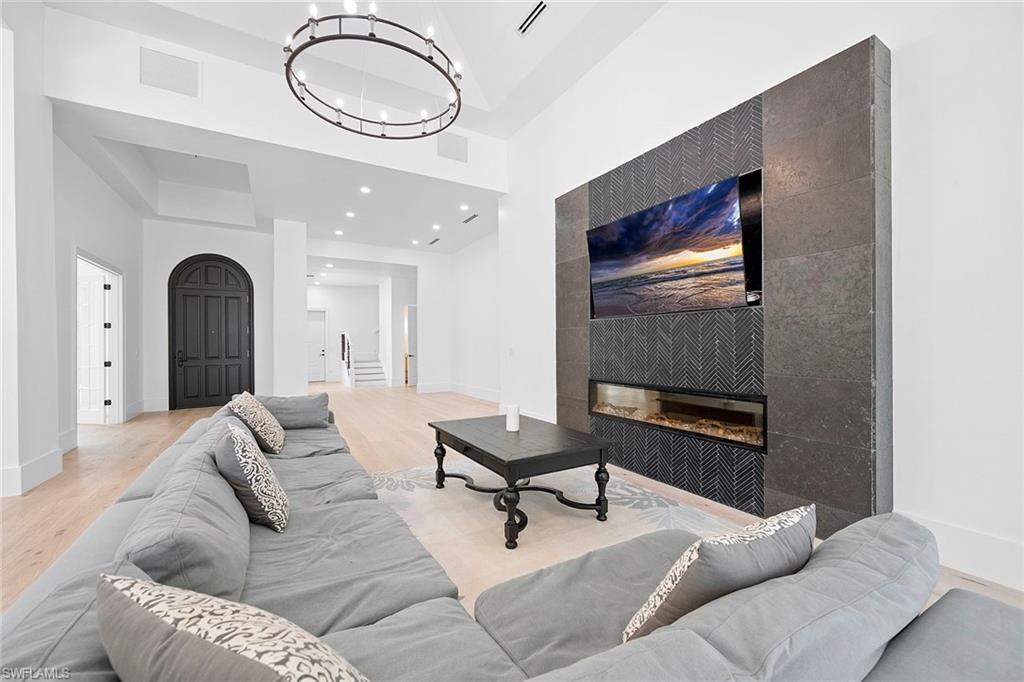 View toward Foyer area/Den