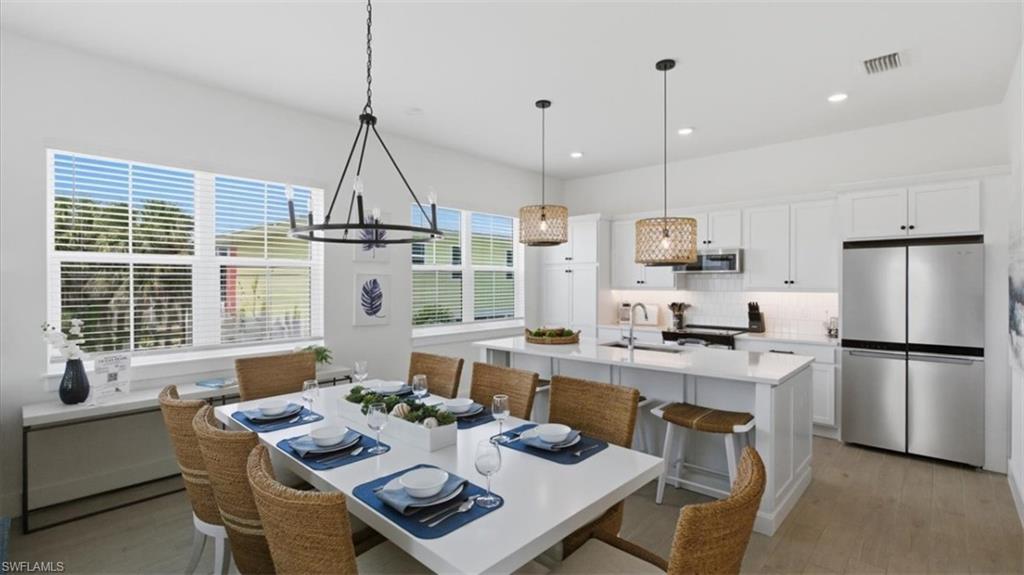Kitchen / Dining Area - Virtually Edited