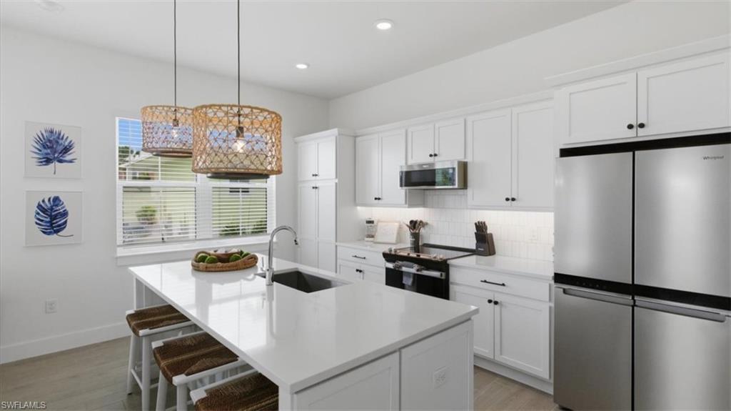 Kitchen / Dining Area - Virtually Edited