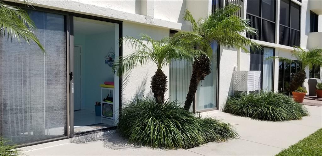 A private beachside cabana at ground level is available for your use just steps from the beach.