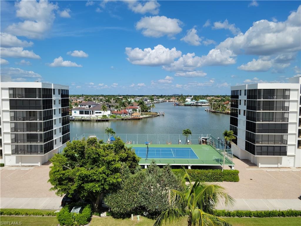 Tennis and Pickle Ball overlooking the bay . . . take your pick