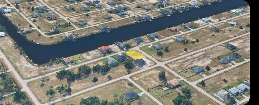 Aerial view of property's location