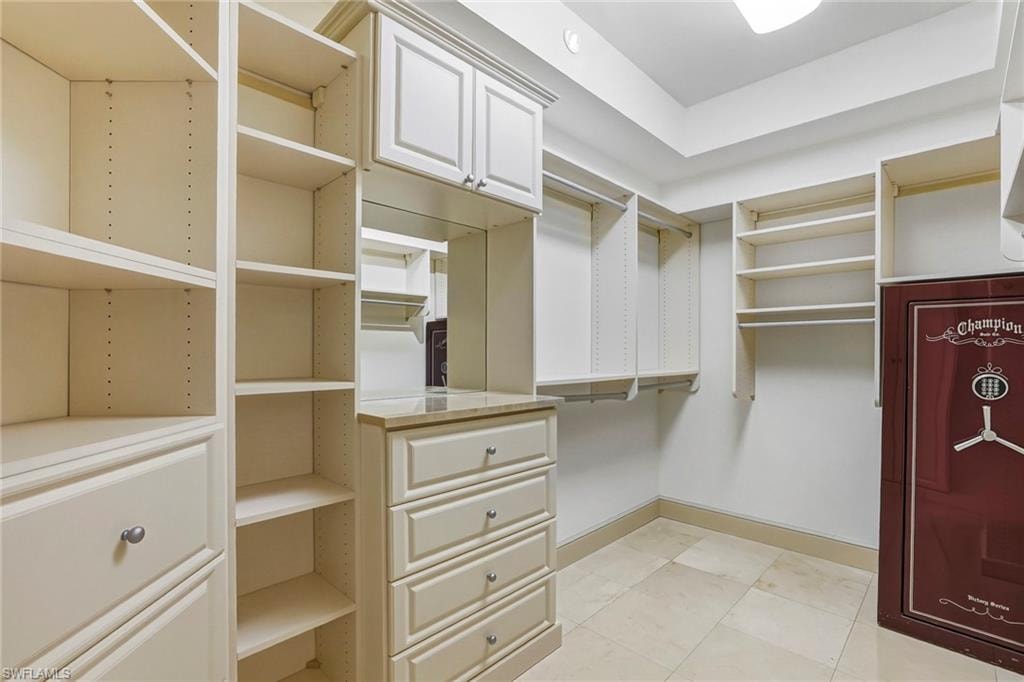 View of Master walk in closet #1