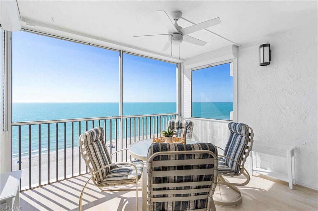 Beachfront views!