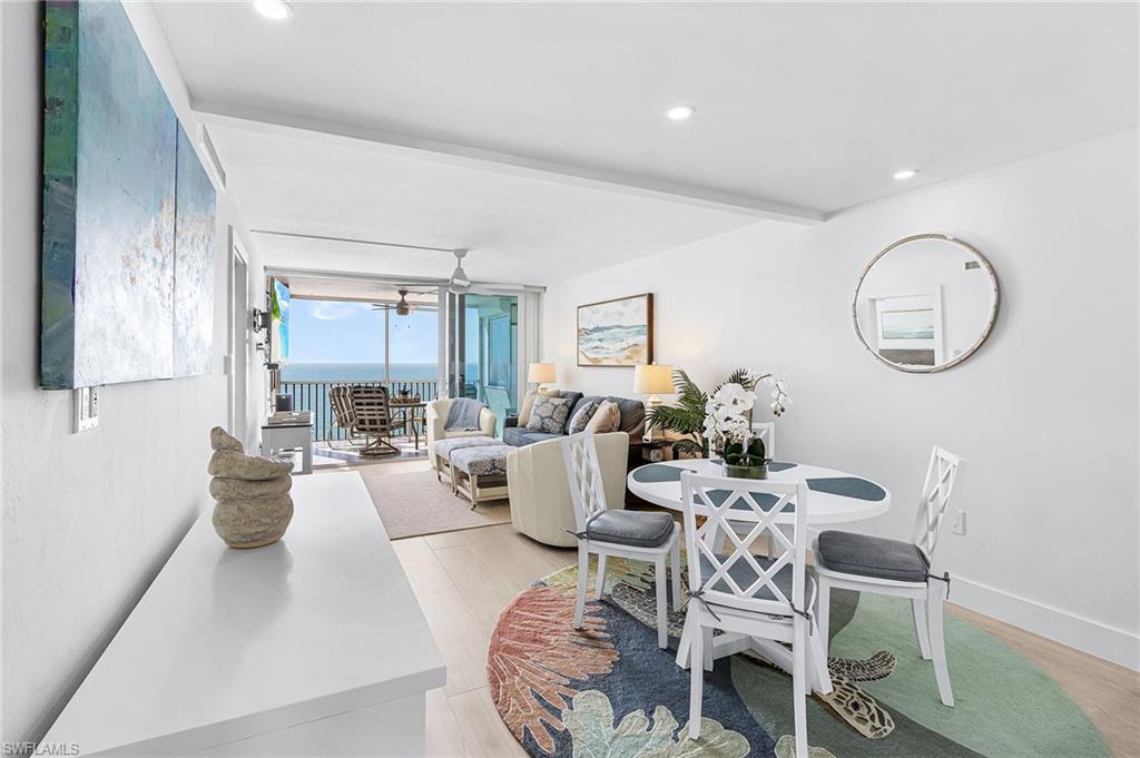 Egret Condo includes FIBER to the building AND each individual unit. The association fees include up to 1 GIG of high speed internet as well as IPTV.