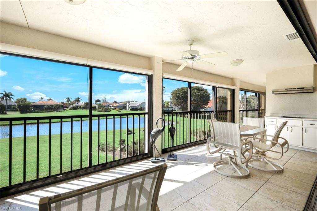 Tiled Lanai, Gorgeous Rear Western Views of the Bear Golf Course and Lake