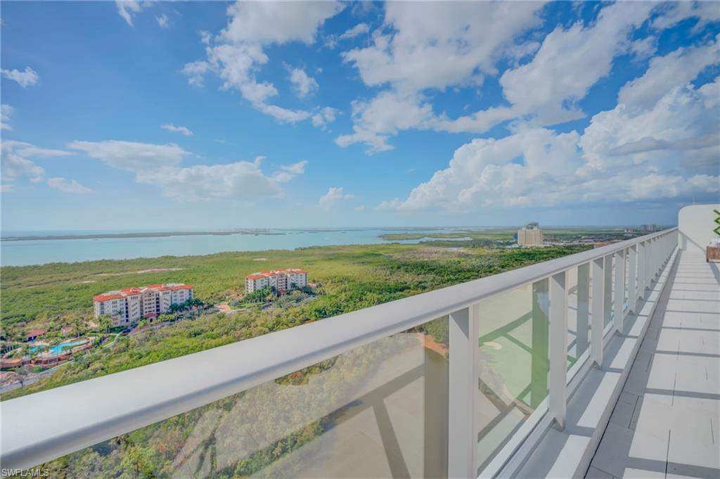 Balcony featuring a water view- rooftop