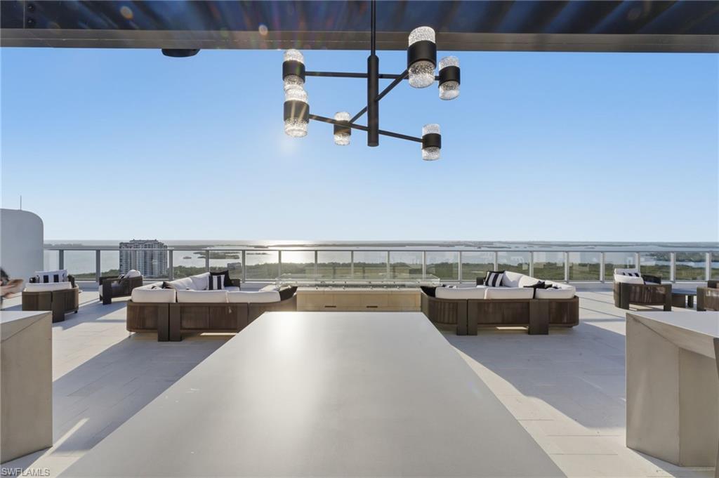 View of patio with outdoor seating- ROOFTOP