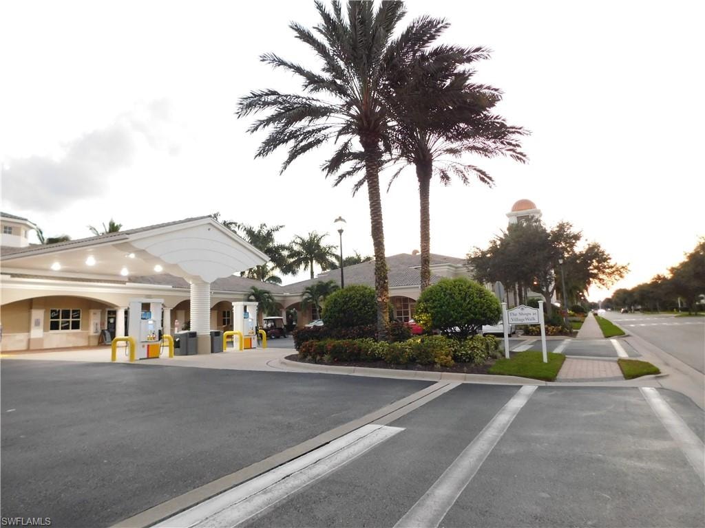 View of community gas station