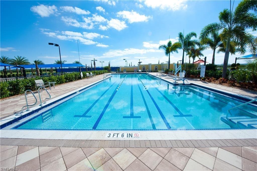 Lap pool at Oasis Club