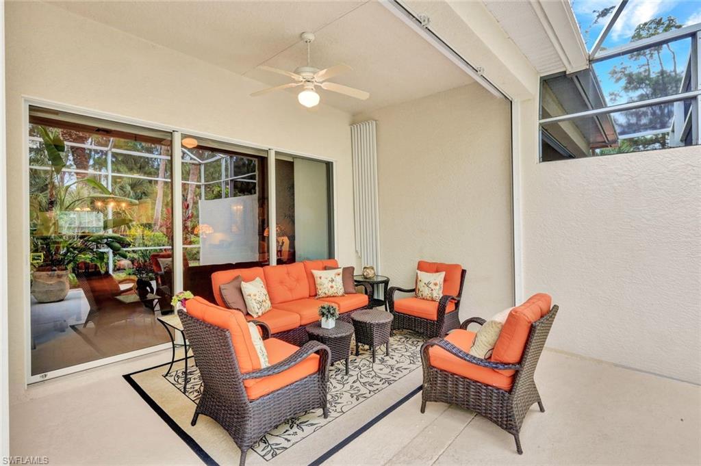 Back lanai electric hurricane shutters